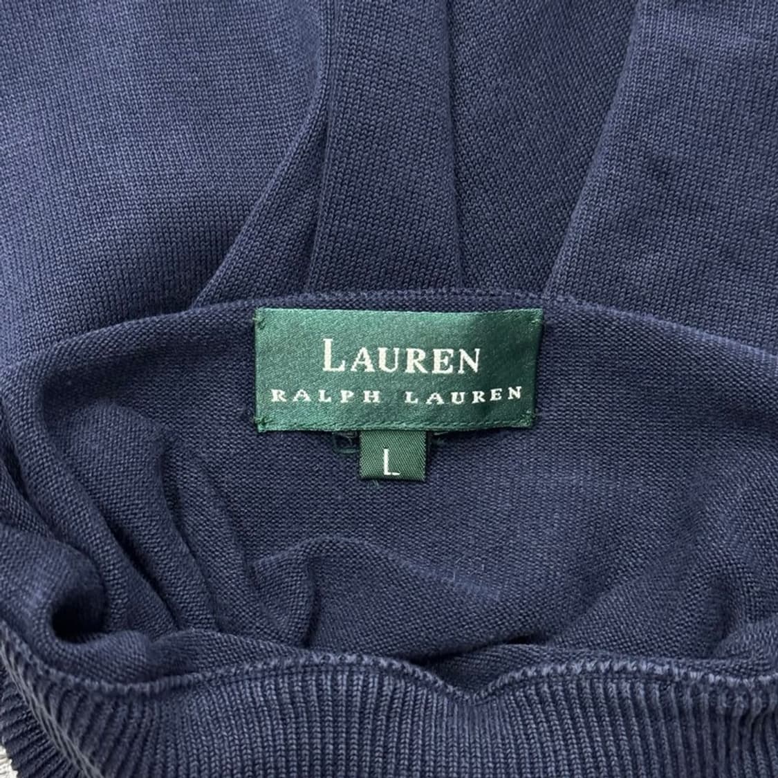 로렌 랄프 로렌 사이드 버튼 하프 니트 v2837 상품이미지5