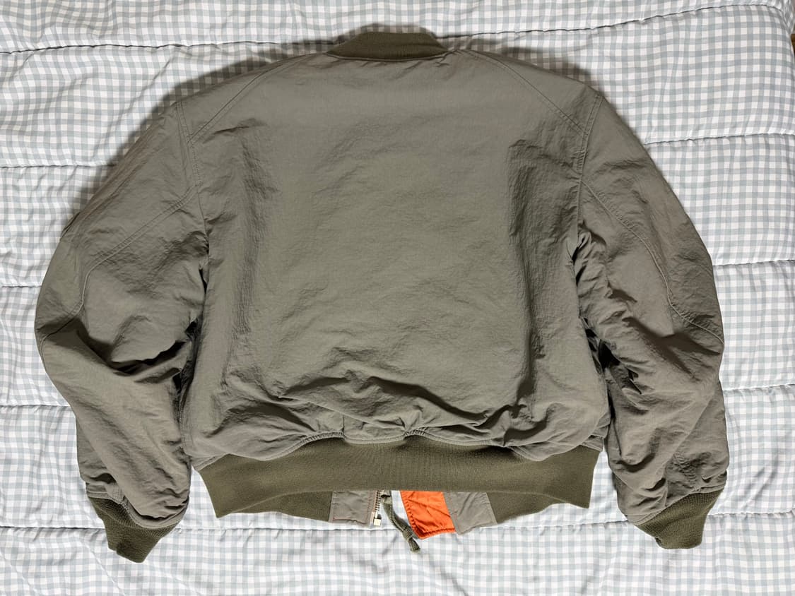 느린양반 스펙테이터 에어맨 ma-1 M사이즈 상품이미지2