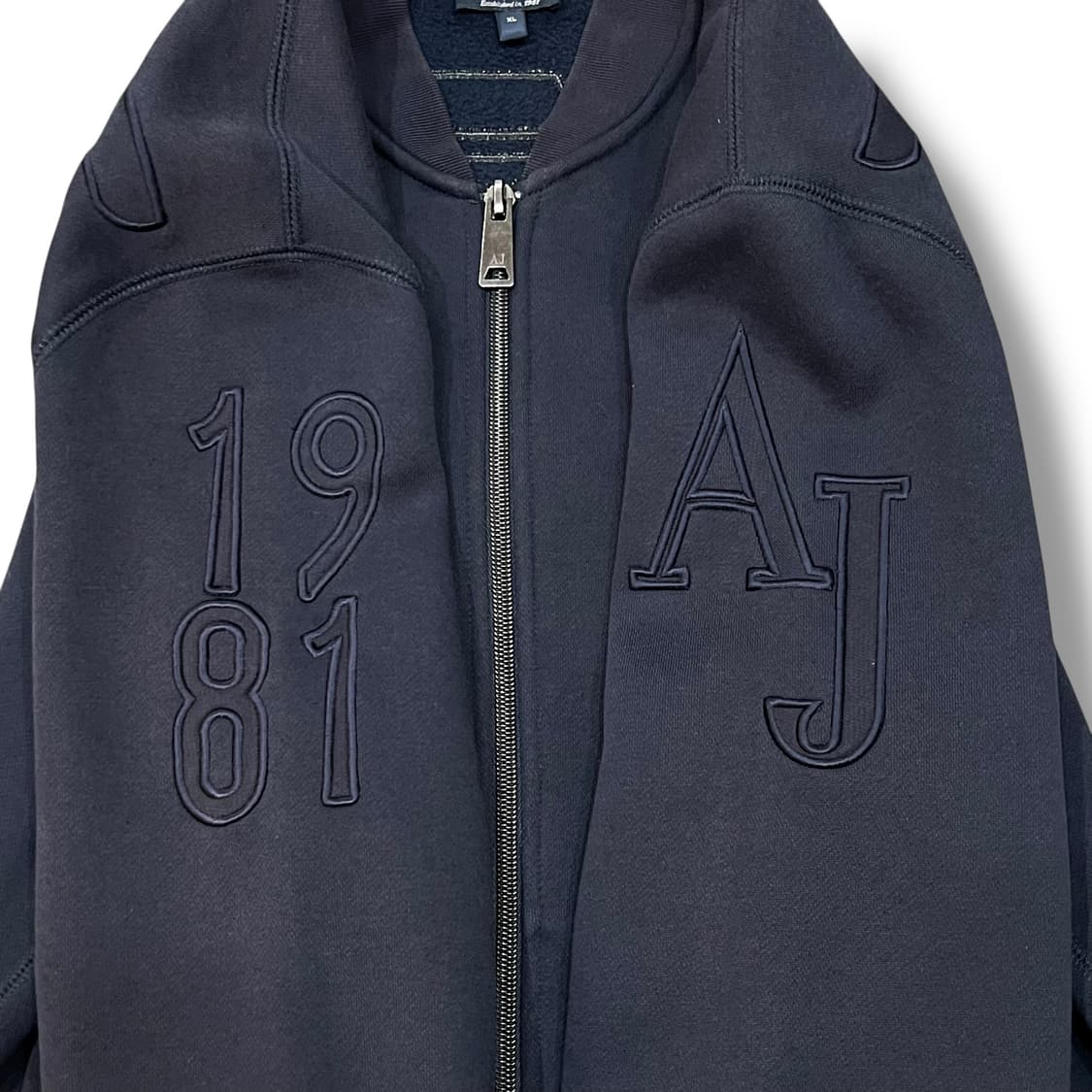 아르마니 진스 백로고 스타디움 자켓 y14136 상품이미지5