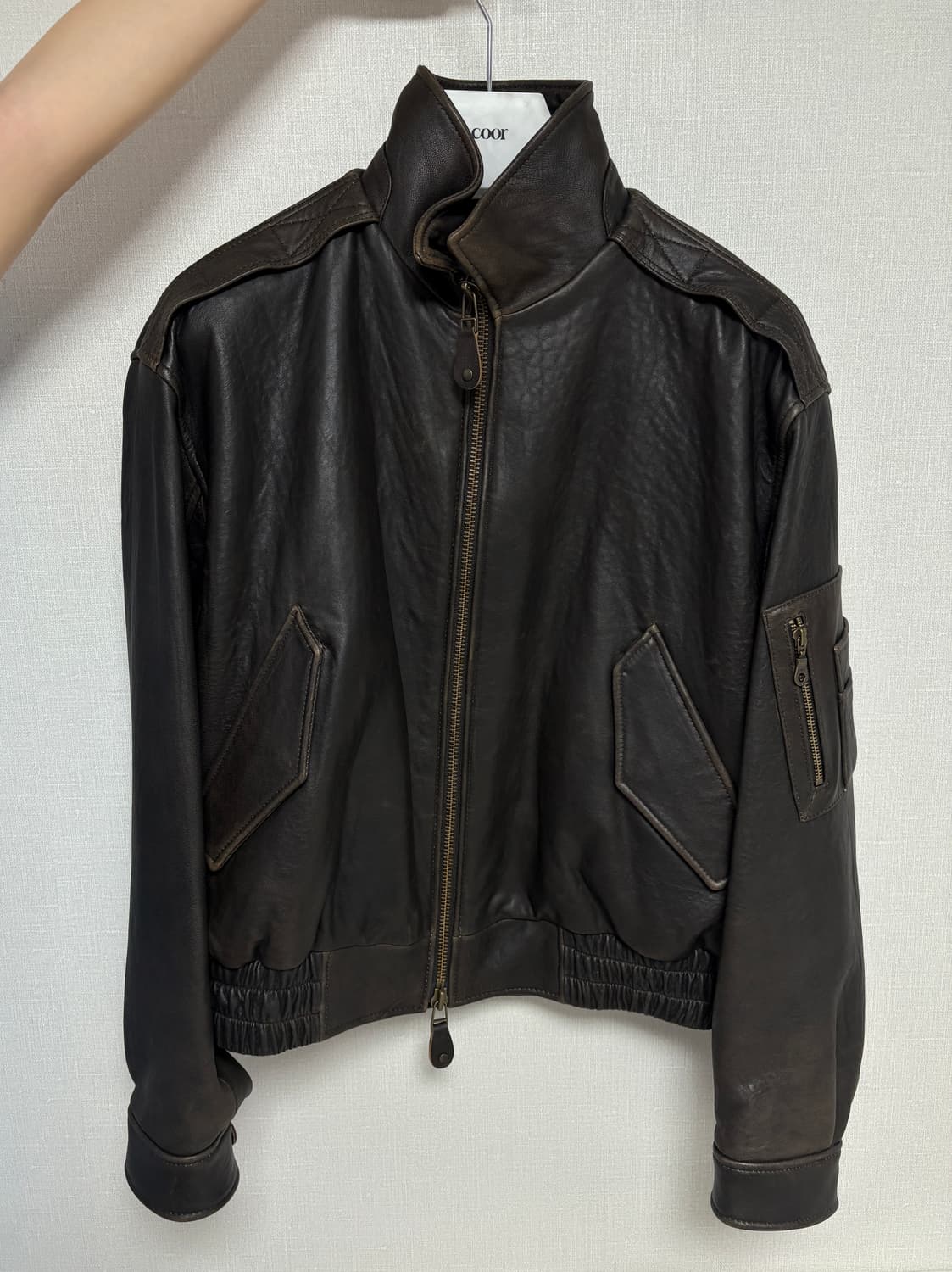 쿠어 빈티지 쉘터넥 M 상품이미지5