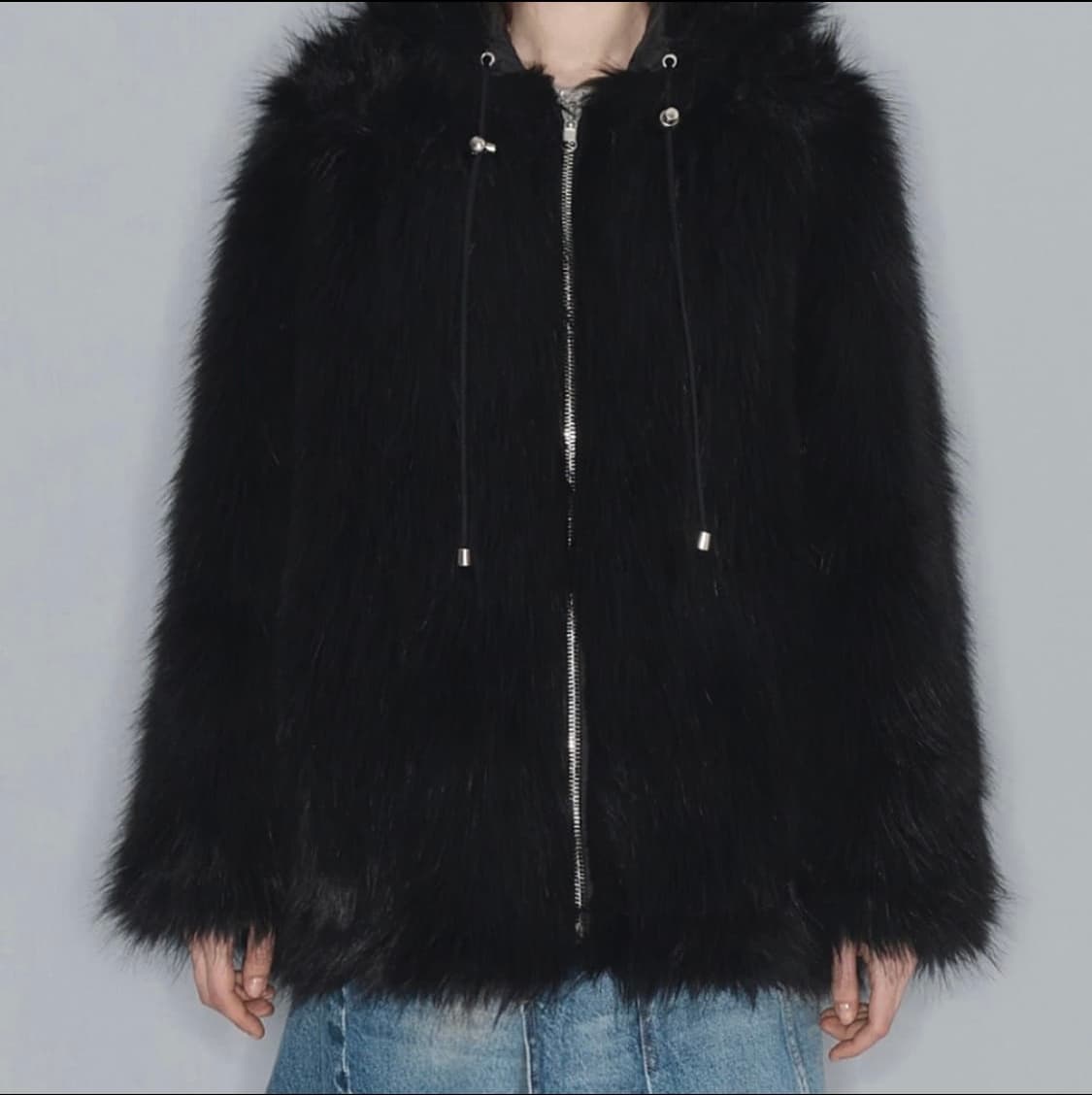 오픈와이와이 리버시블 퍼 후드자켓 상품이미지5