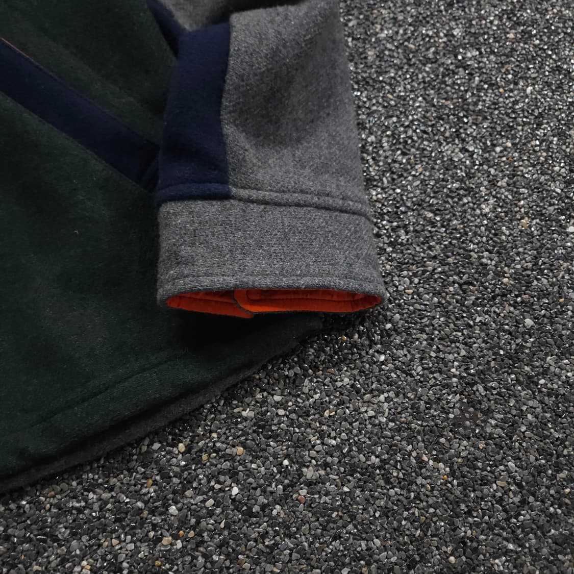 디스이즈네버댓 컬러블럭 울 집업 포켓 자켓  상품이미지4