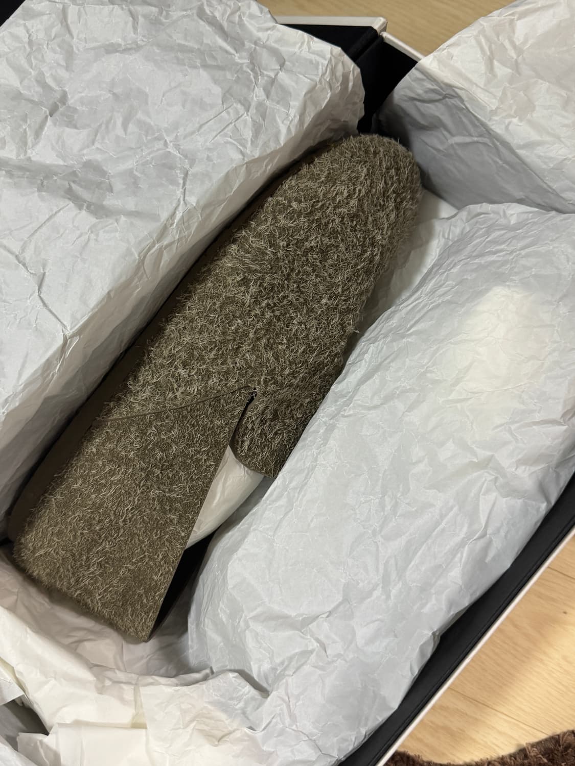 로에베 모카신 카키그린 상품이미지3