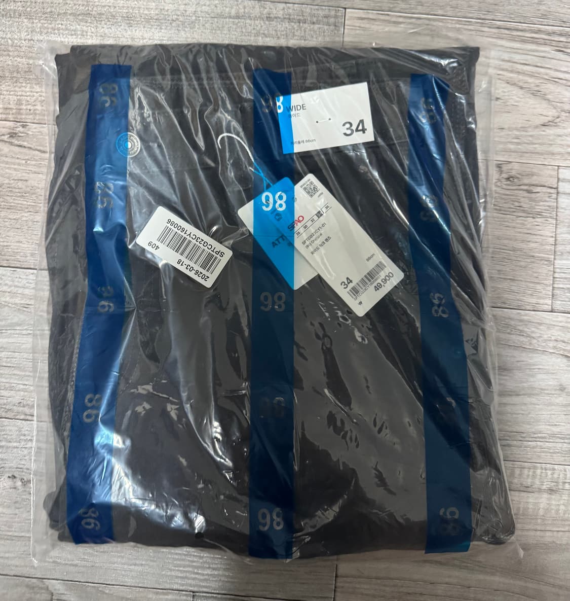 새상품) 스파오 와이드 워크 팬츠 상품이미지2