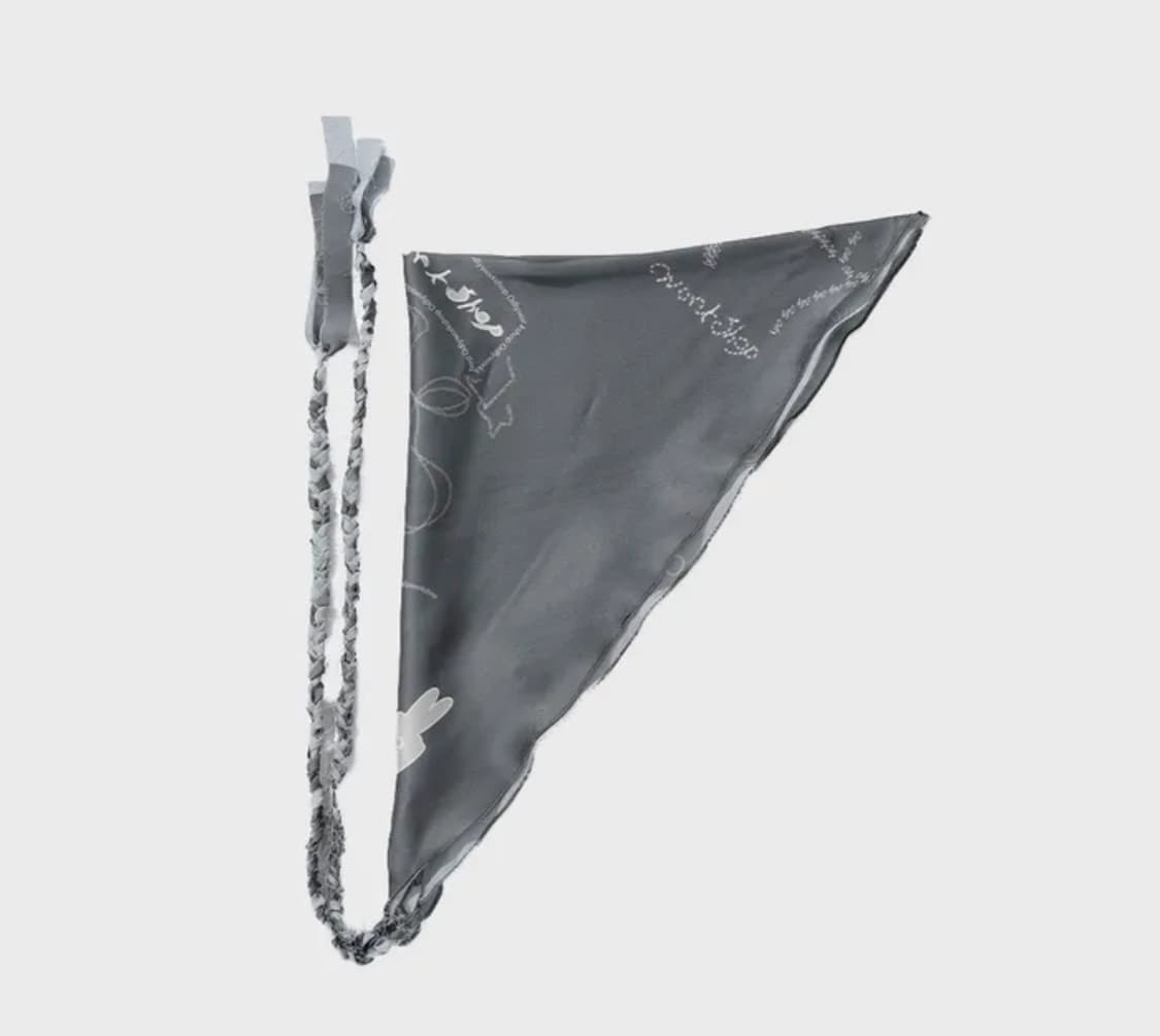 오들리워크샵 헤드 스카프 애쉬 상품이미지2