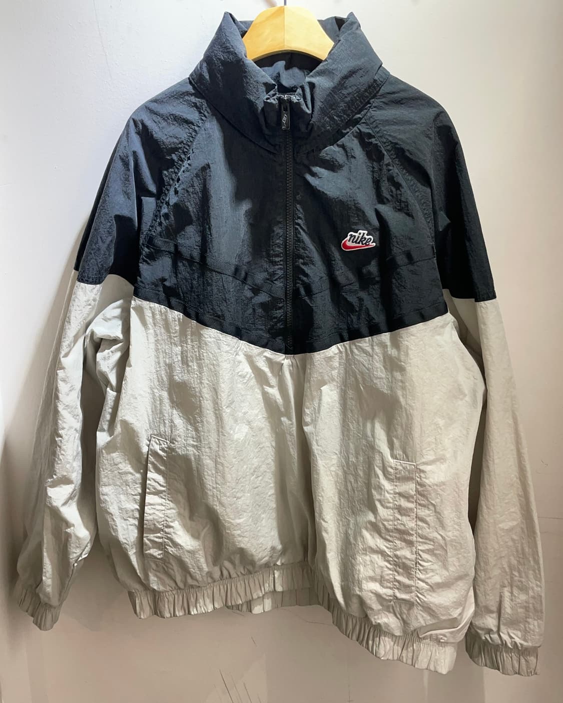 XL 나이키 배색 포인트 나일론 아노락 상품이미지2