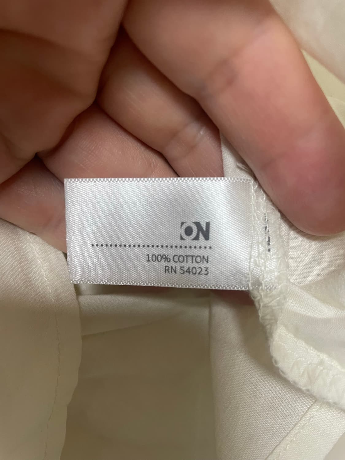 올드 네이비 ivory 코튼 끈 슬리브리스 XS 상품이미지4