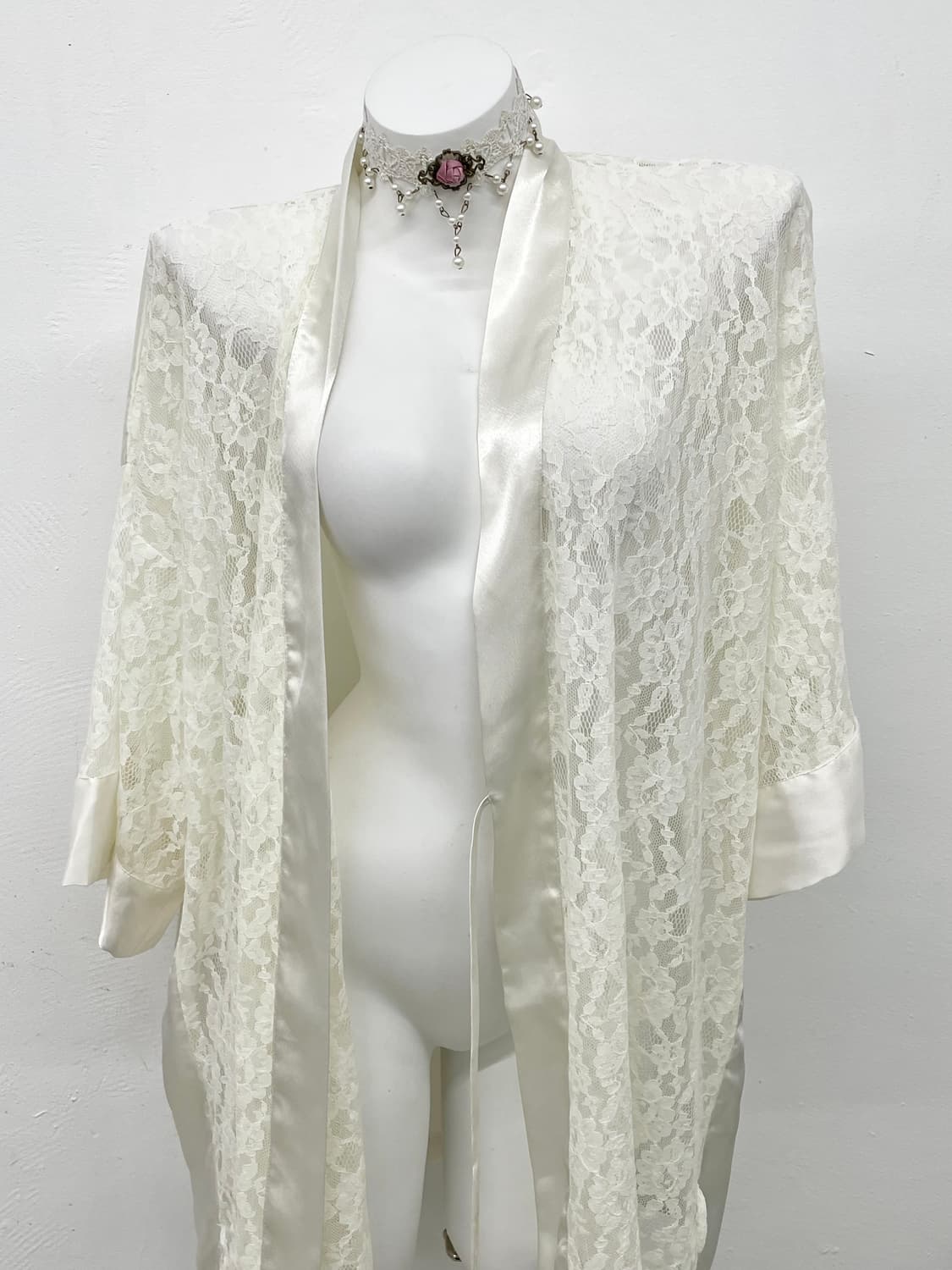 빅토리아시크릿 레이스 실크 로브 상품이미지2