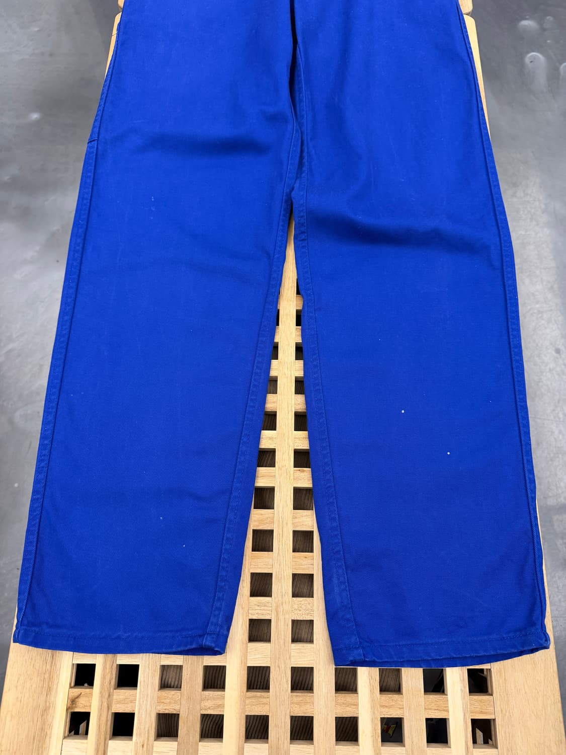 OLD VINTAGE WASHED BLUE FRENCH 프렌치워크팬츠 상품이미지4