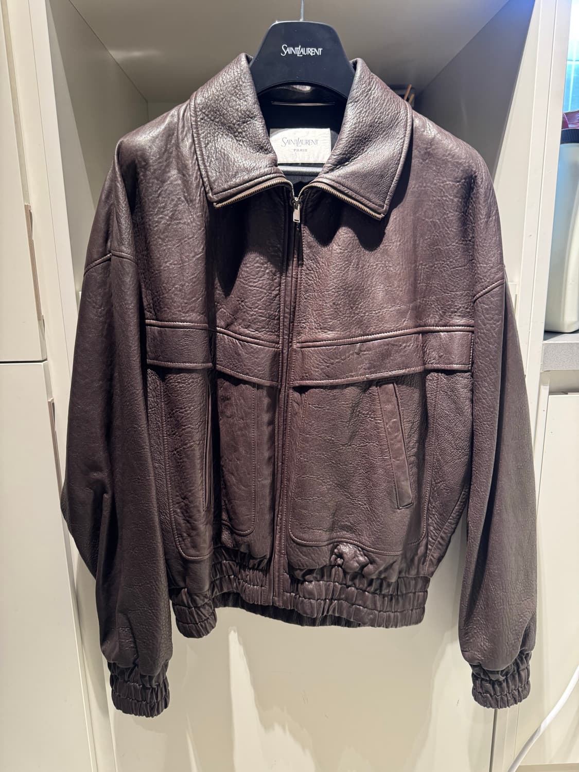 생로랑 레더 자켓 가죽자켓 작년구매 상품이미지2
