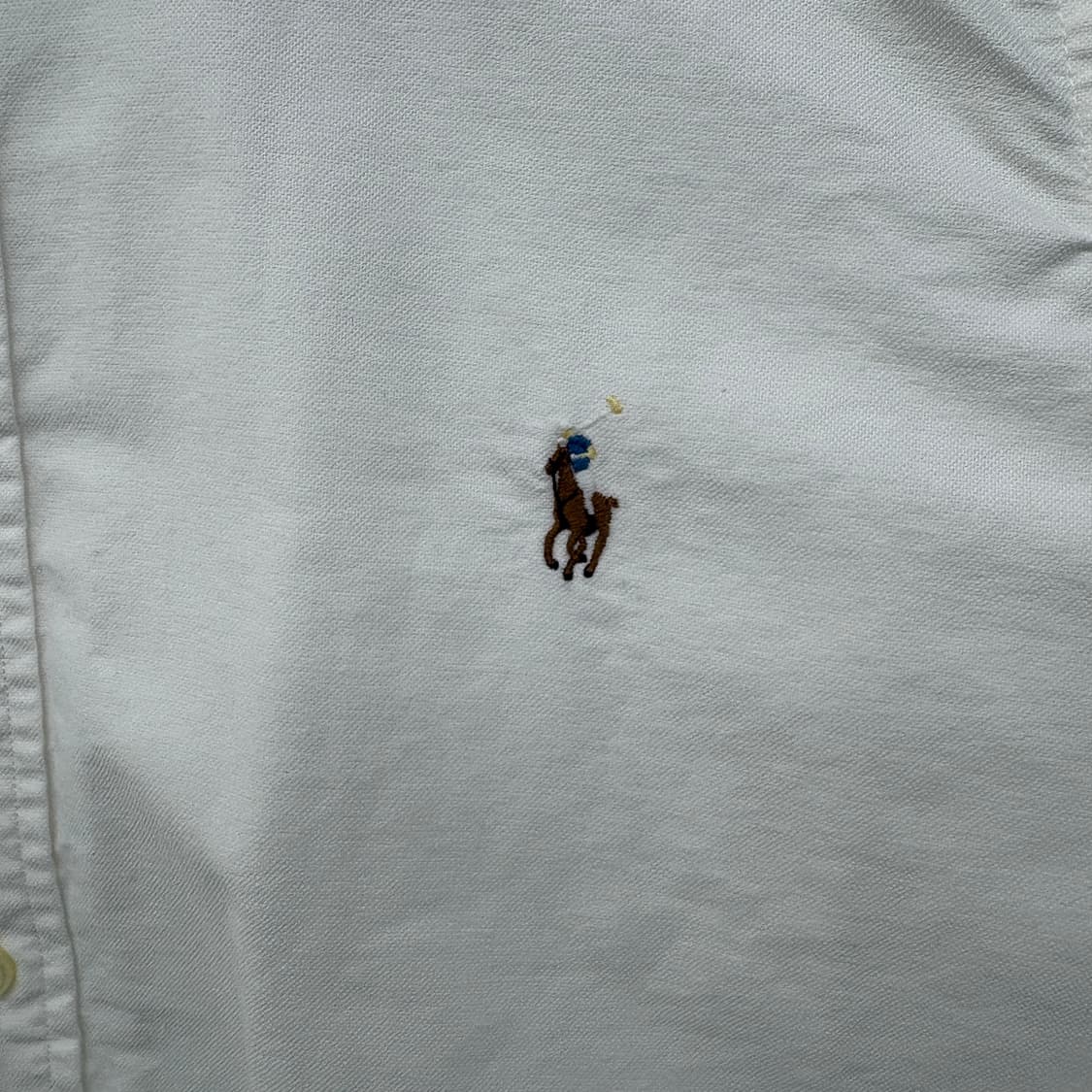 폴로 랄프로렌 화이트 셔츠 남성 XL 상품이미지3