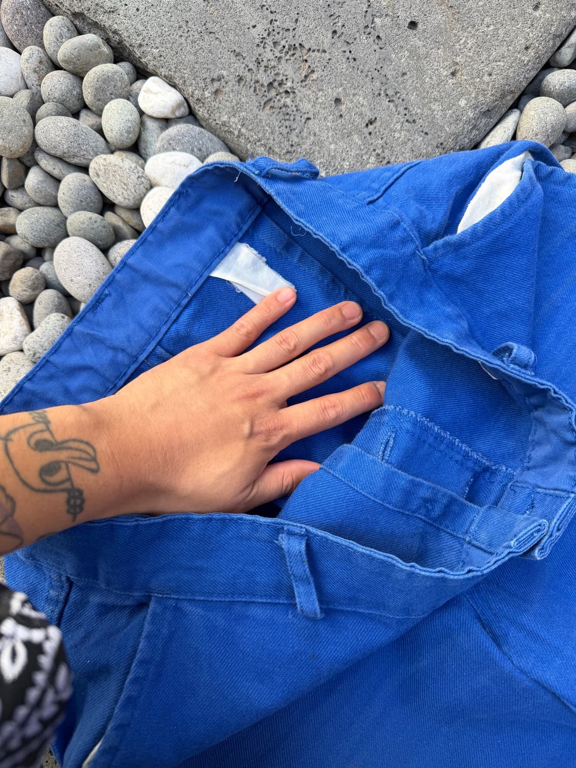 DISTRESSED 1970s VINTAGE WASHED 프렌치워크팬츠 상품이미지7