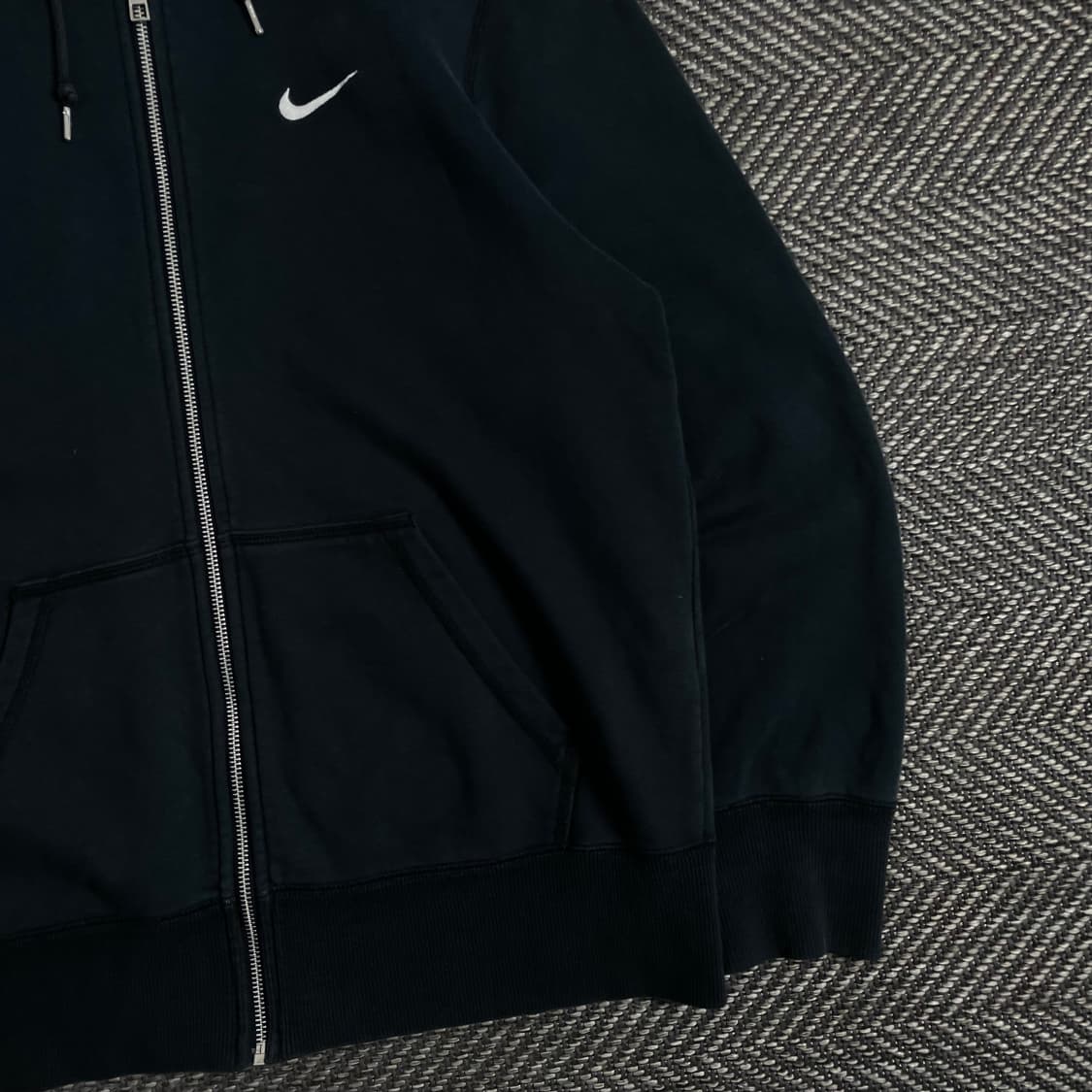 나이키 스우시로고 블랙 미니멀 후드집업 y 3191 상품이미지3