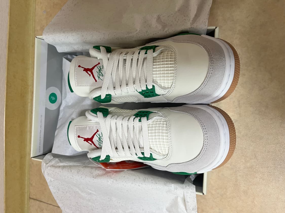 조던4 나이키 SB 레트로 파인 그린 260 새상품 상품이미지2