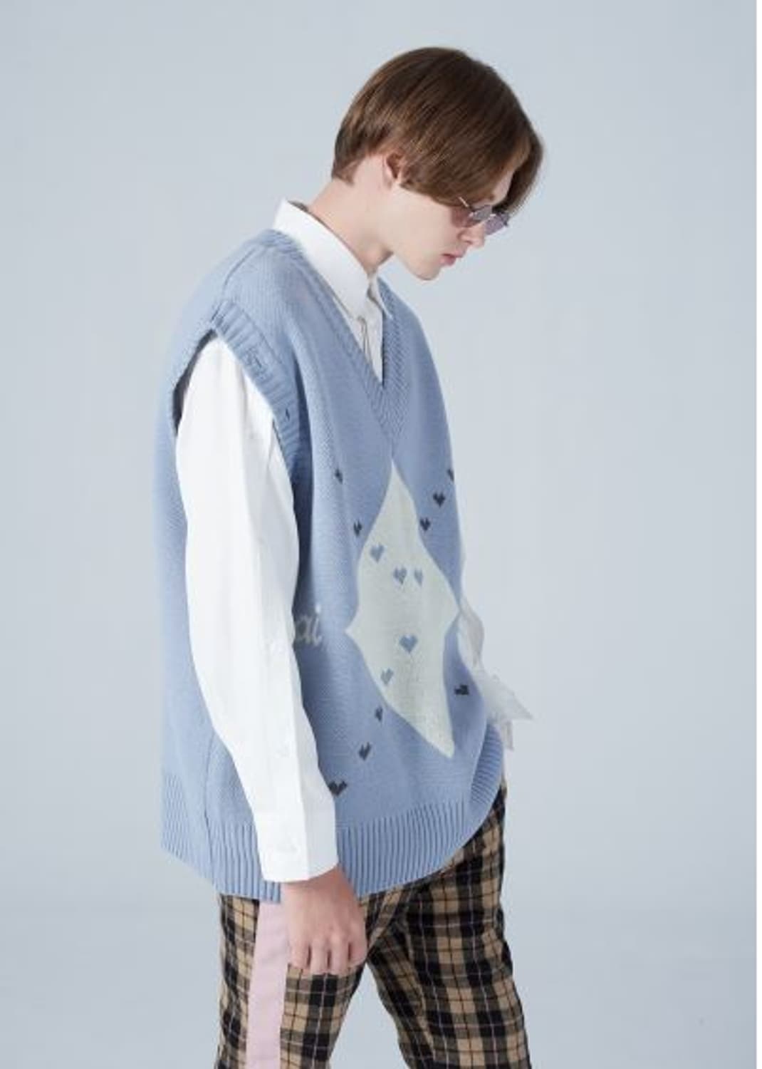 와이케이 울 니트 / 남성 니트/ 여성 니트  상품이미지4