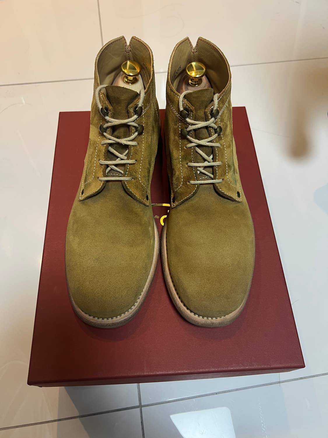 택포33) 그라더스 grds 부츠 02 올리브 드랩 255 상품이미지2