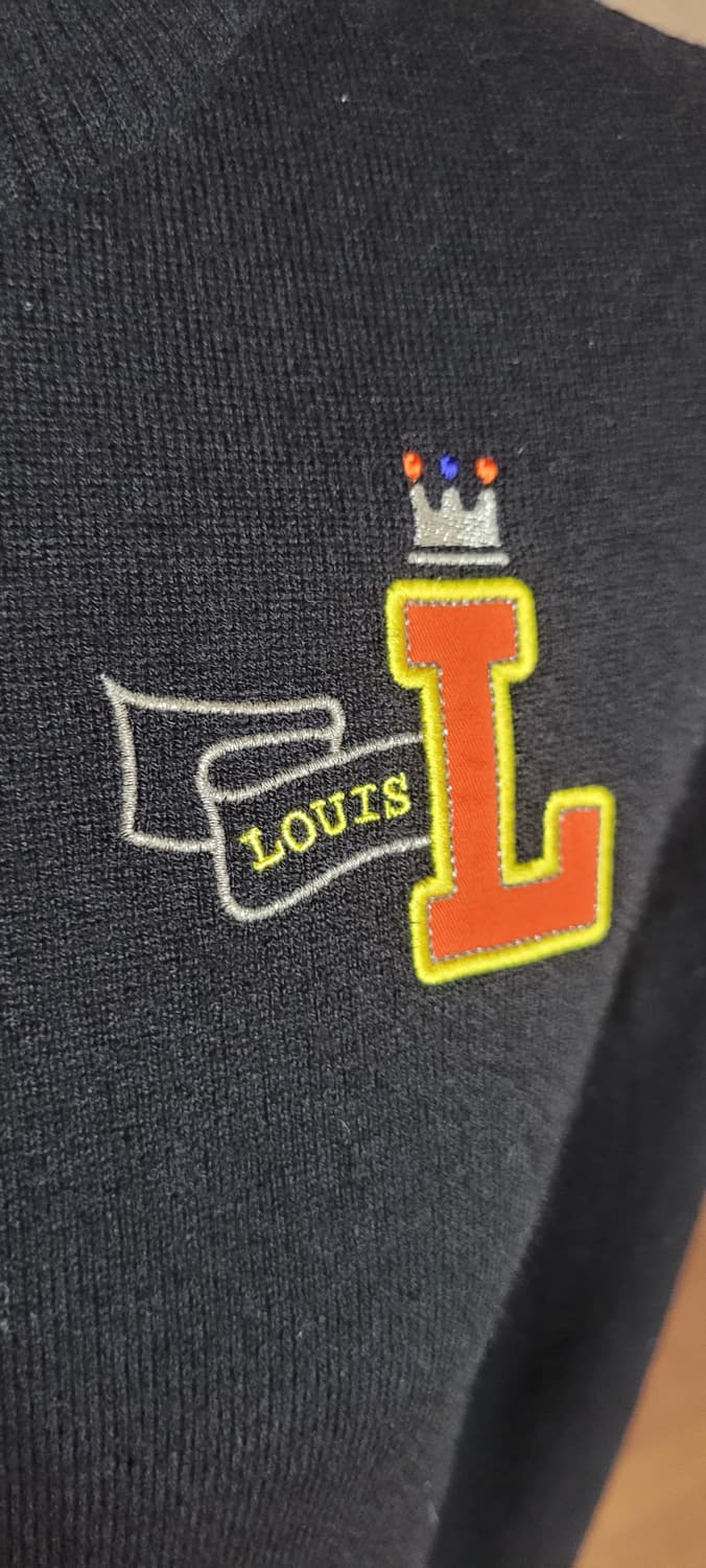 👠여성m,66사이즈👠루이까스텔  골프 하프집업 니트 상품이미지5