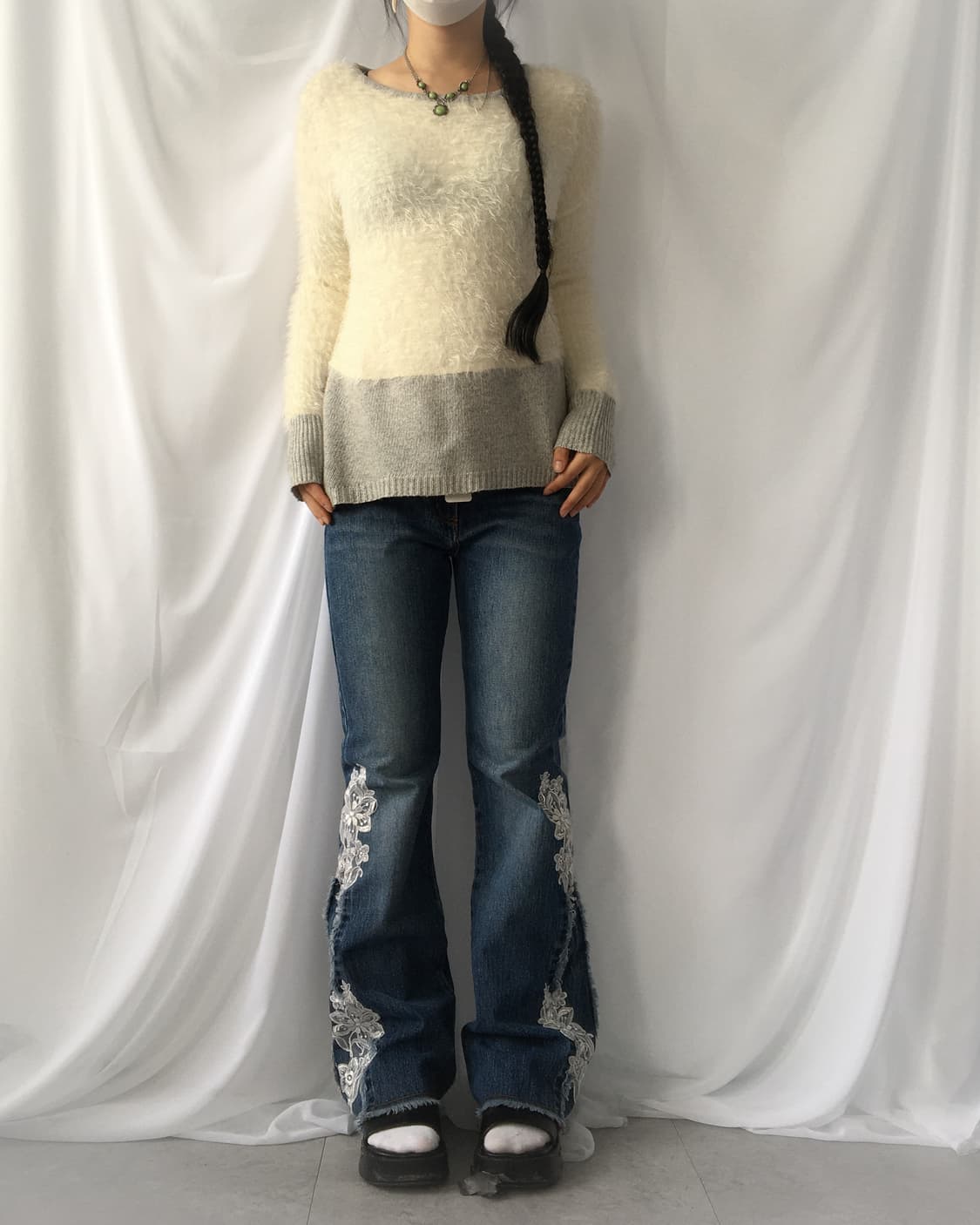 Fluffy knit 상품이미지1