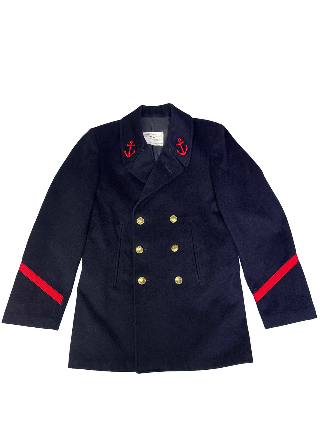 빈티지 80s 프랑스 해군 피코트 FRENCH NAVY 88L 상품이미지2