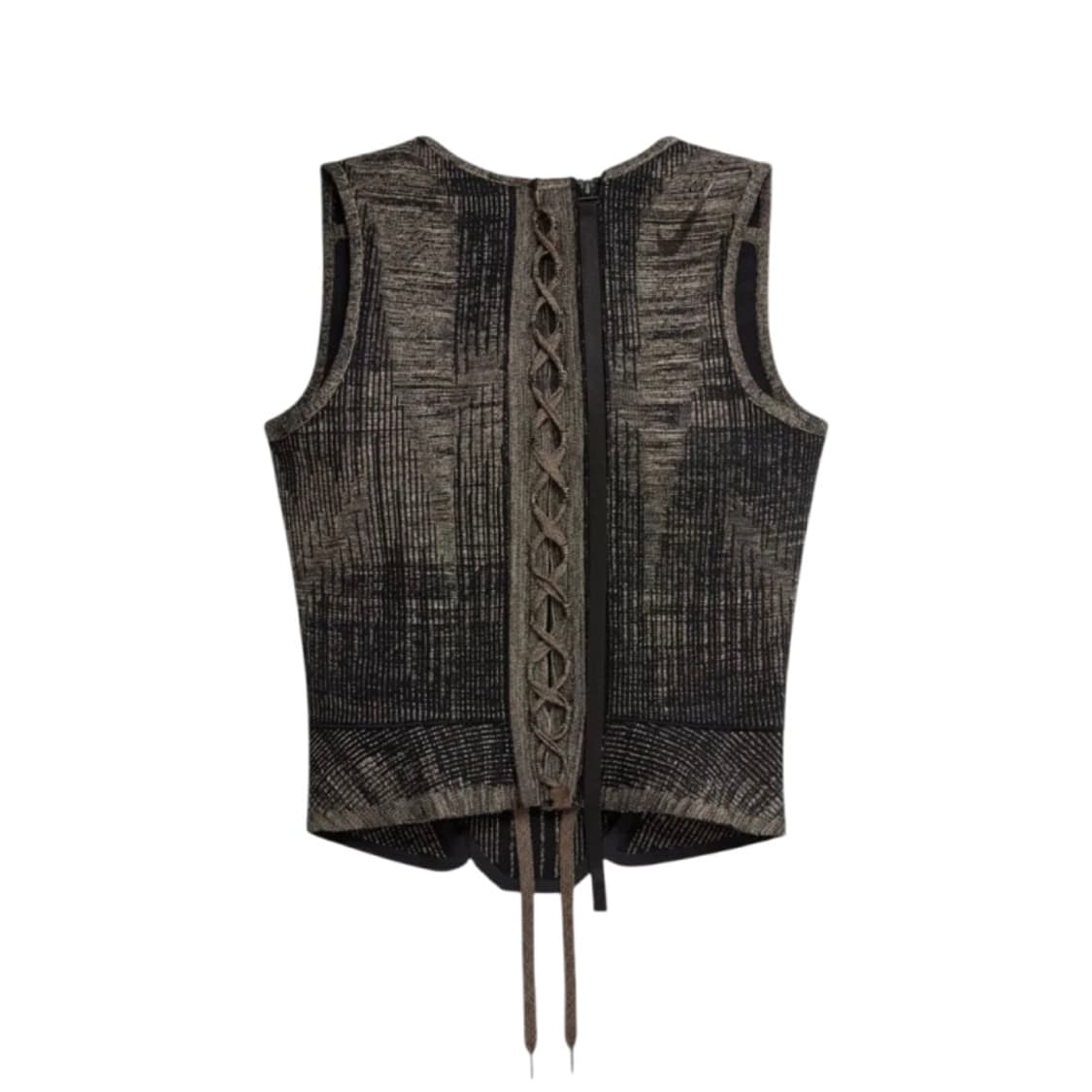 Nike x Knwls 사이드 코르셋 블랙 베이지 S 상품이미지5