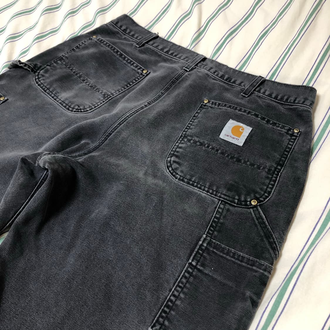 FW24 슈프림 배기진 흑청 34 상품이미지3