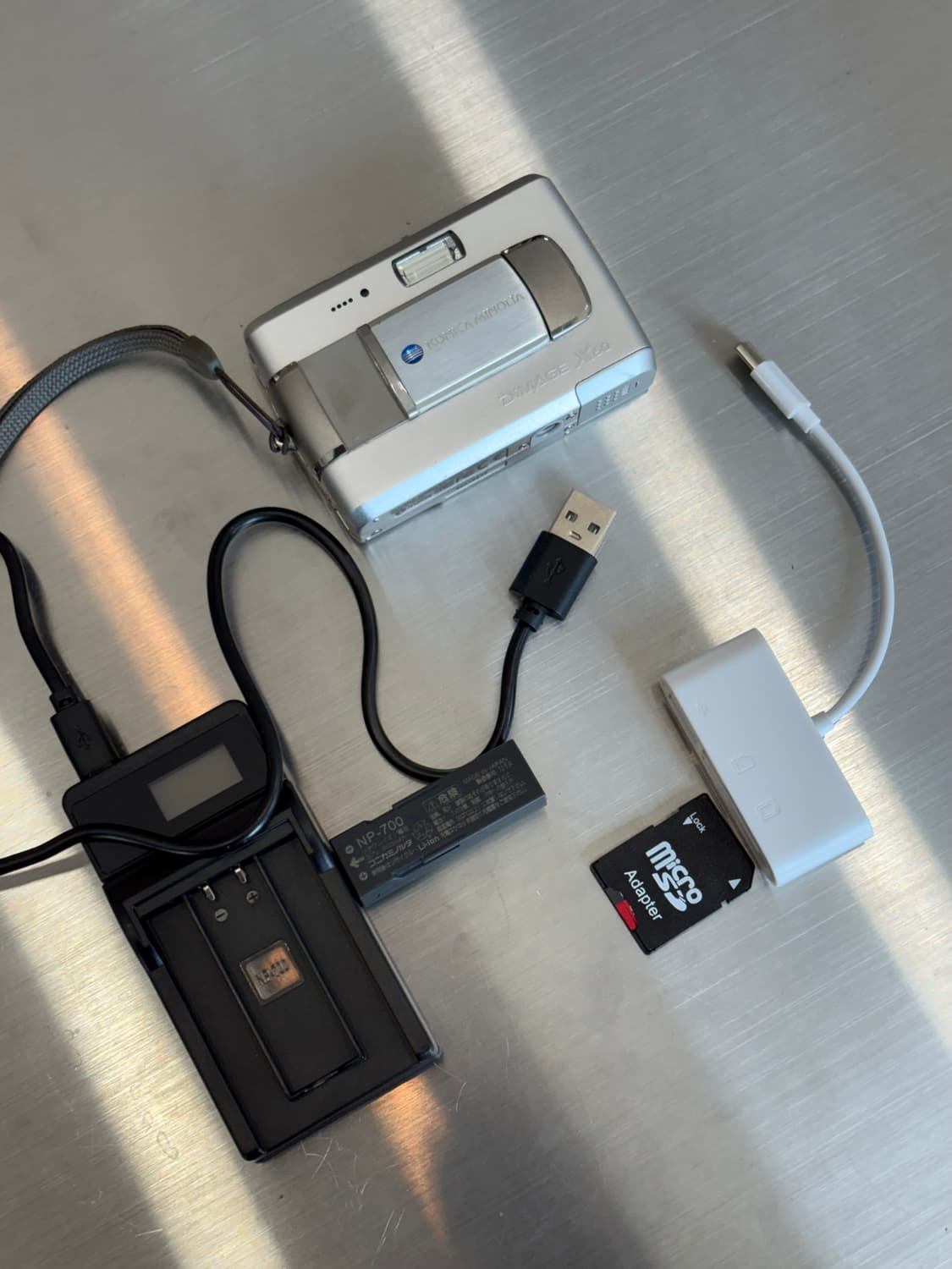 한글/날짜표시)미놀타 디미지 x60 실버 빈티지디카 상품이미지2