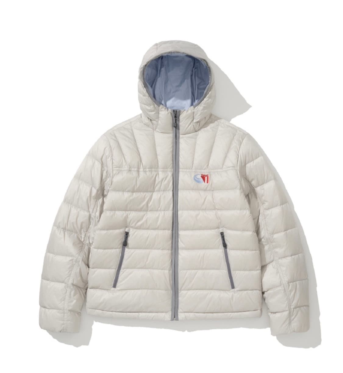 테켓 Lightweight Down Jacket Light Gray(S) 상품이미지1