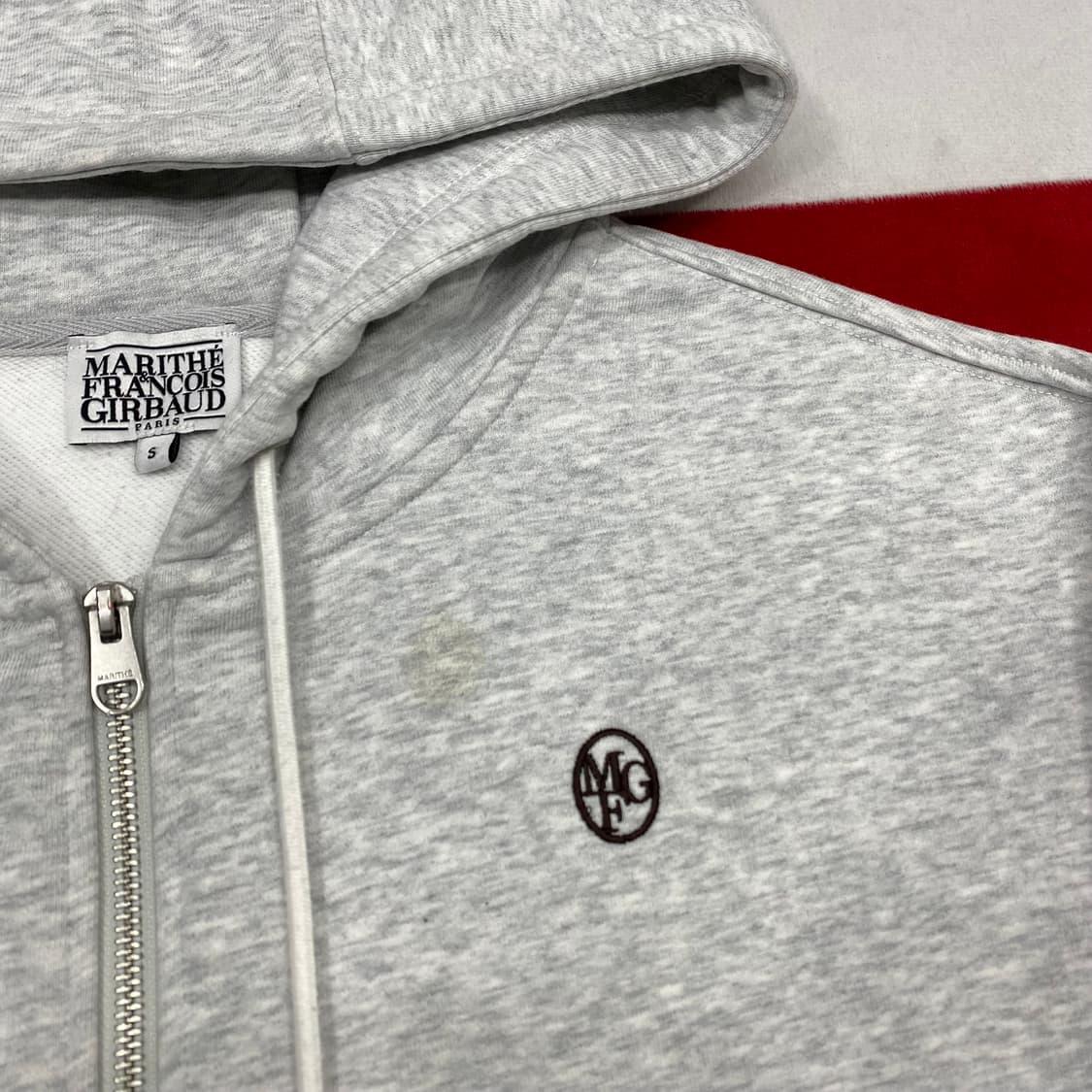 마리떼 크롭 후드집업 여성S  상품이미지5