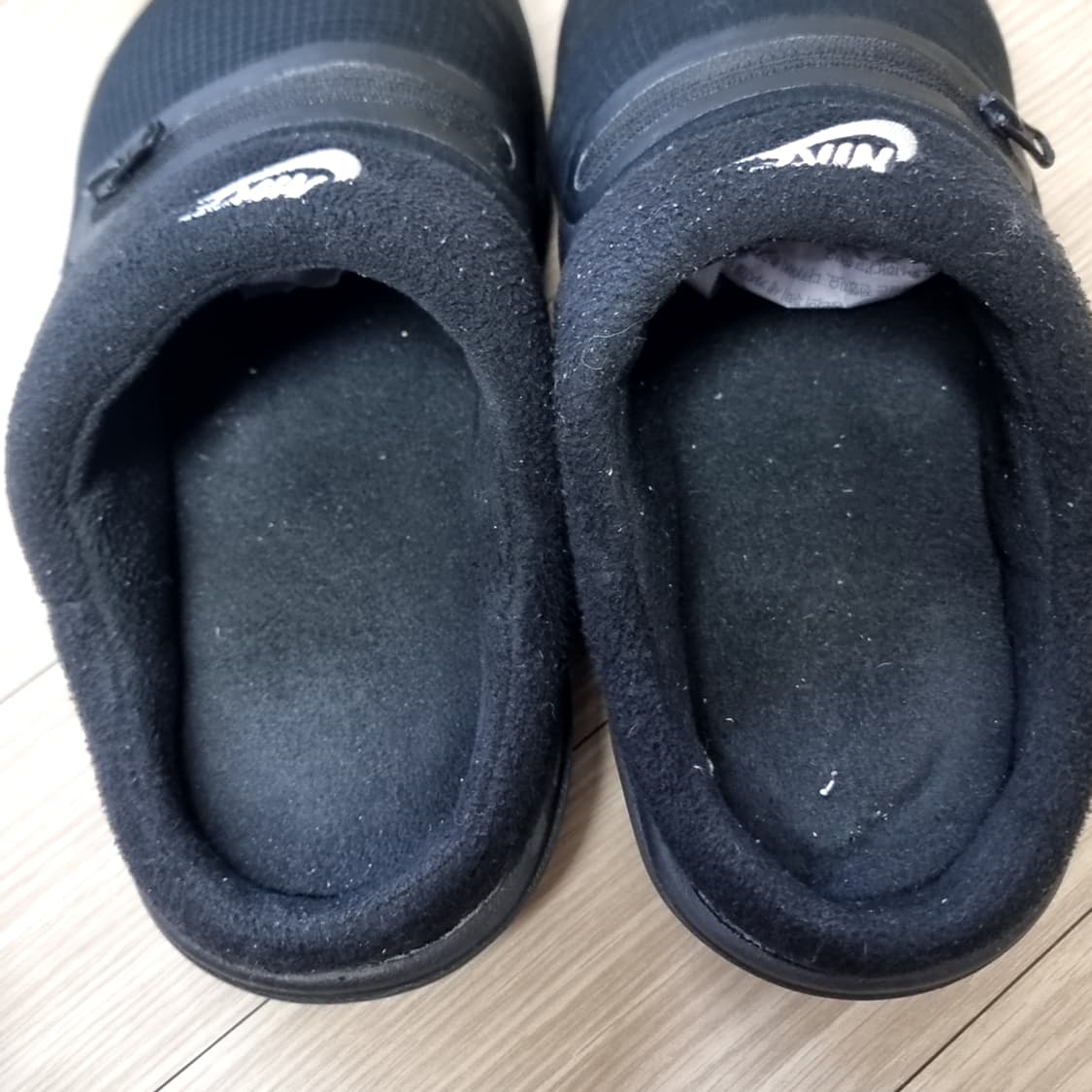 노스페이스 블랙 슬리퍼 털 실내화(260-280) 상품이미지3