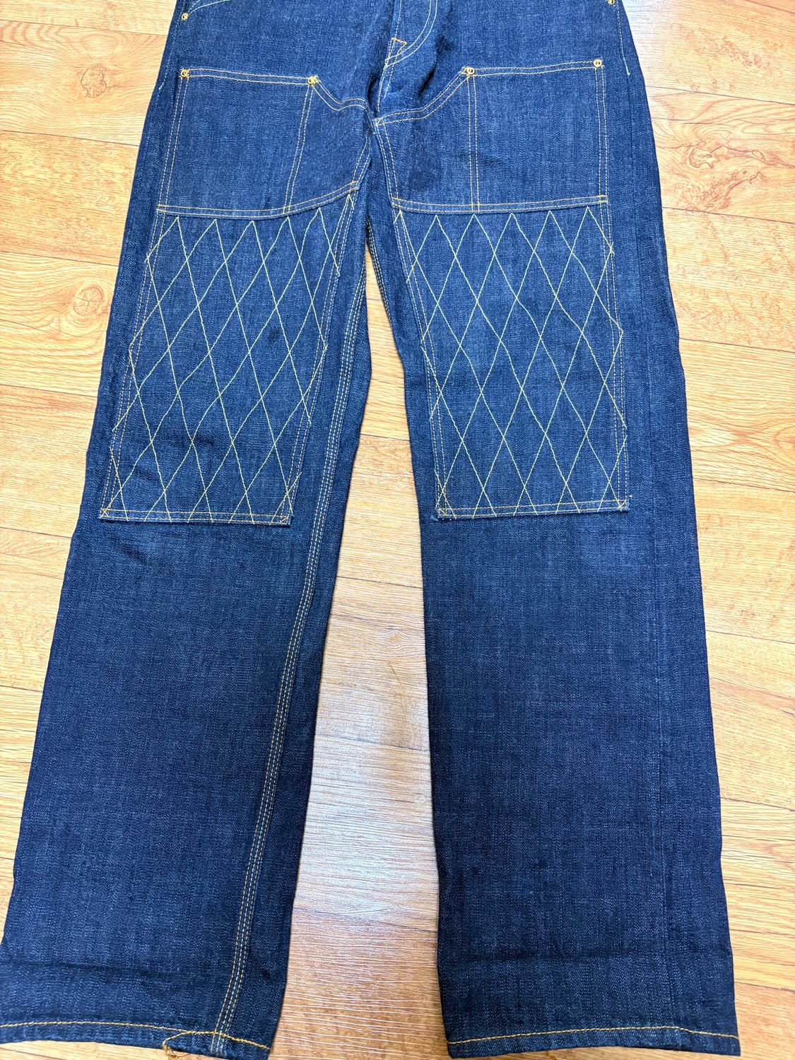 [32]트로피클로딩 1606 더블니 스탠다드 더트 데님 상품이미지3