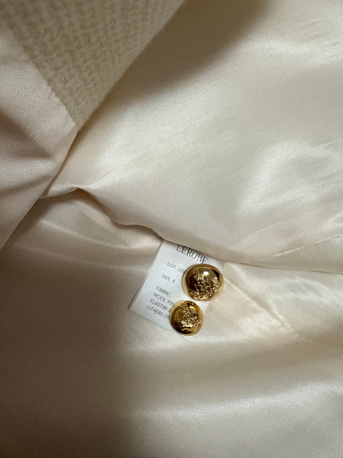 르로브 클래식 트위드 자켓  상품이미지9