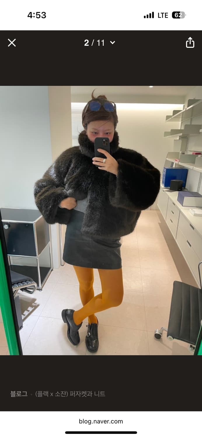 플랙X소쟌  퍼자켓  상품이미지3