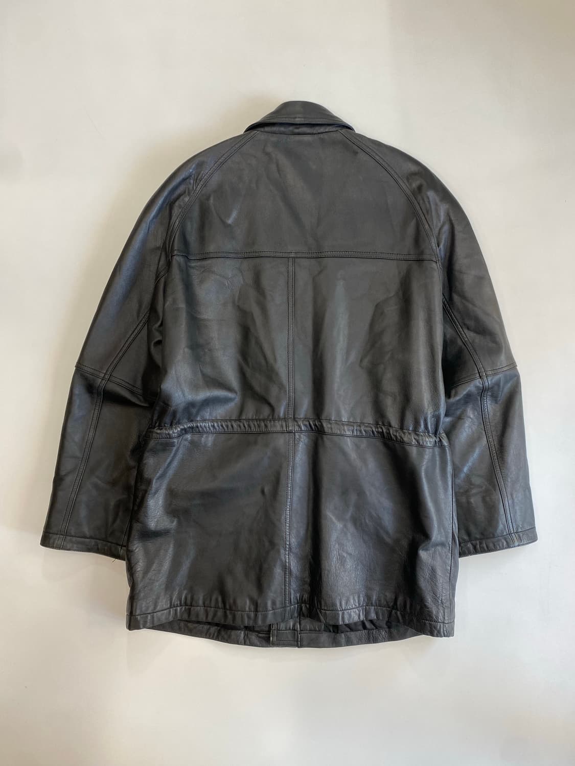 [L] 90s Vintage 양가죽 코트 상품이미지6