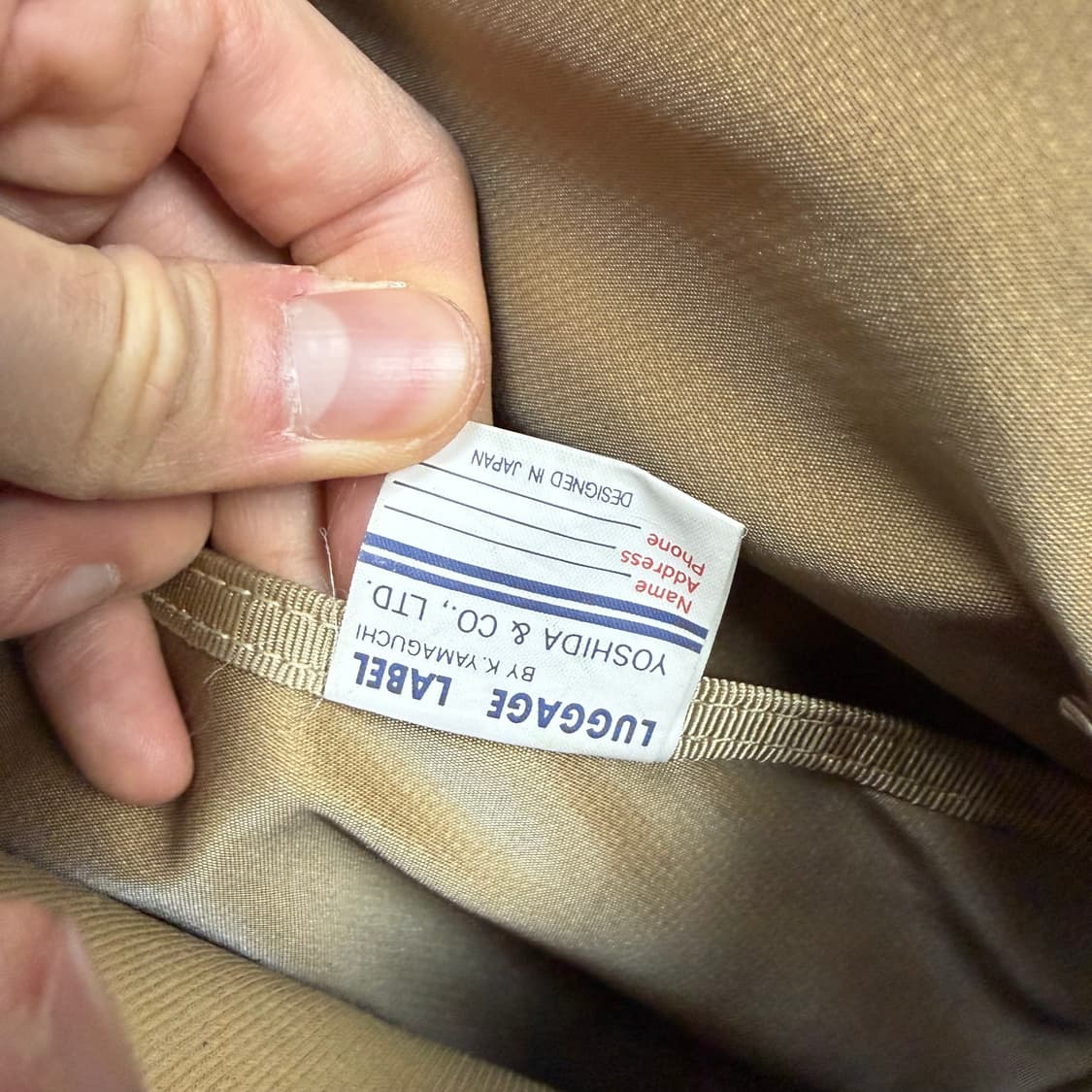 요시다포터 러기지라벨 프루프 숄더백 상품이미지10