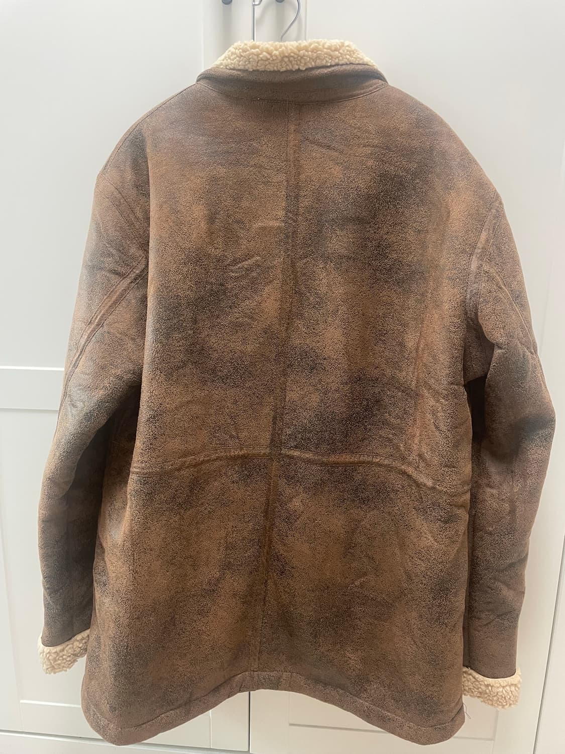 갈색가죽무스탕 상품이미지2