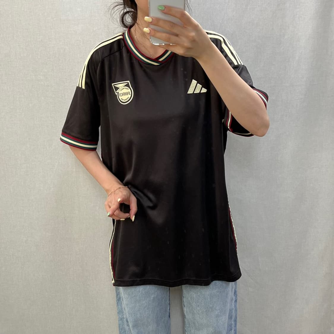 아디다스 웨일스보너 자메이카 반팔 유니폼/#3786 상품이미지3