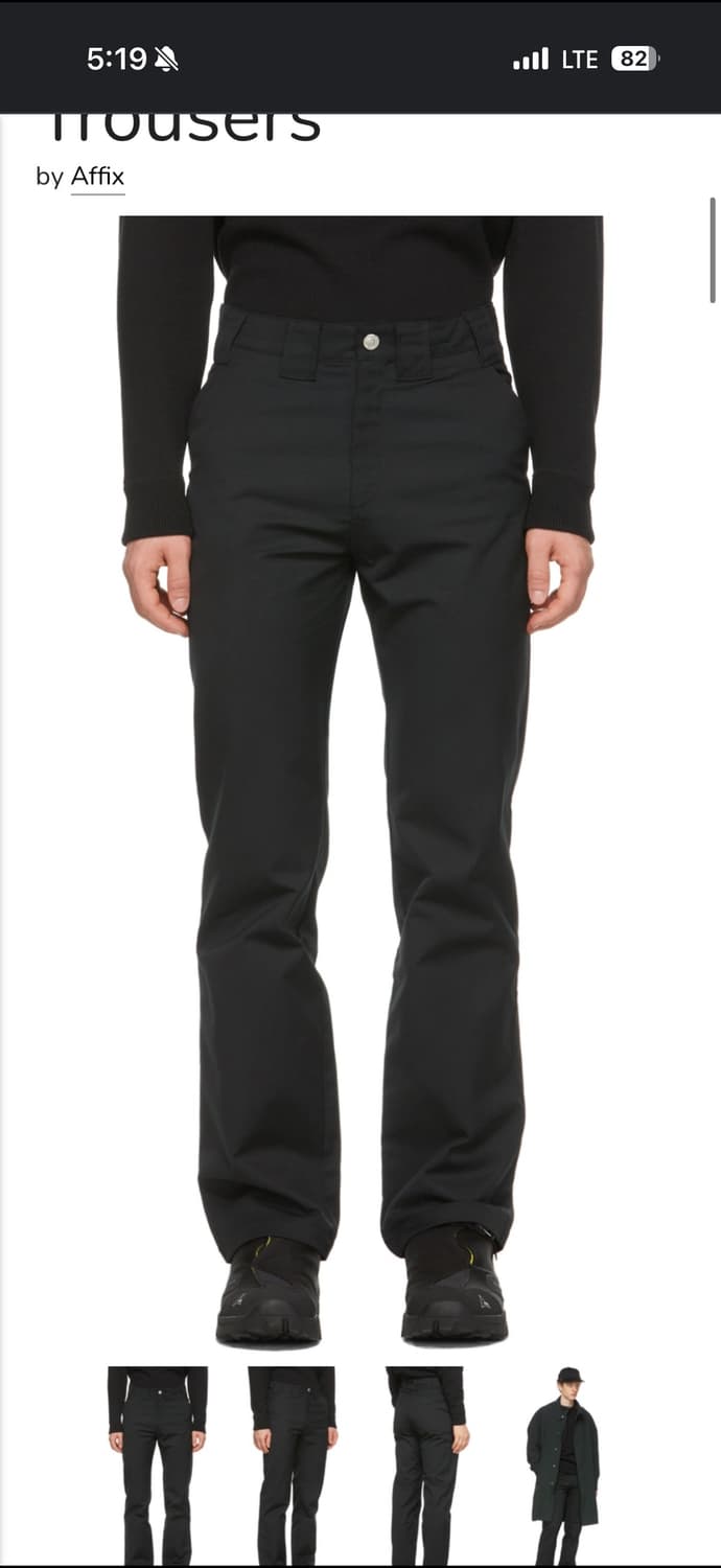 Affix duty 트라우저 상품이미지1