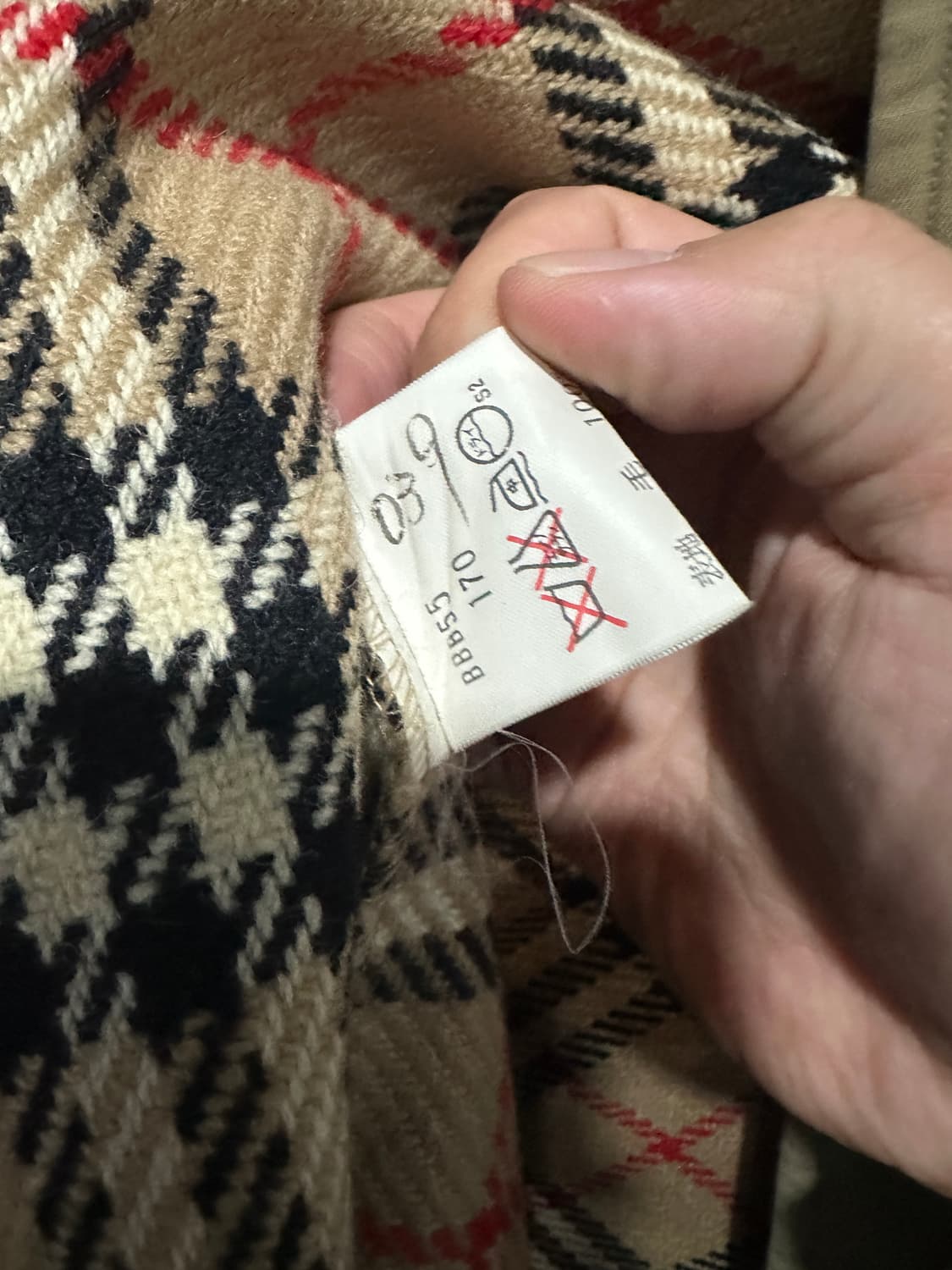 버버리 트렌치코트 내피포함 100-105 상품이미지6