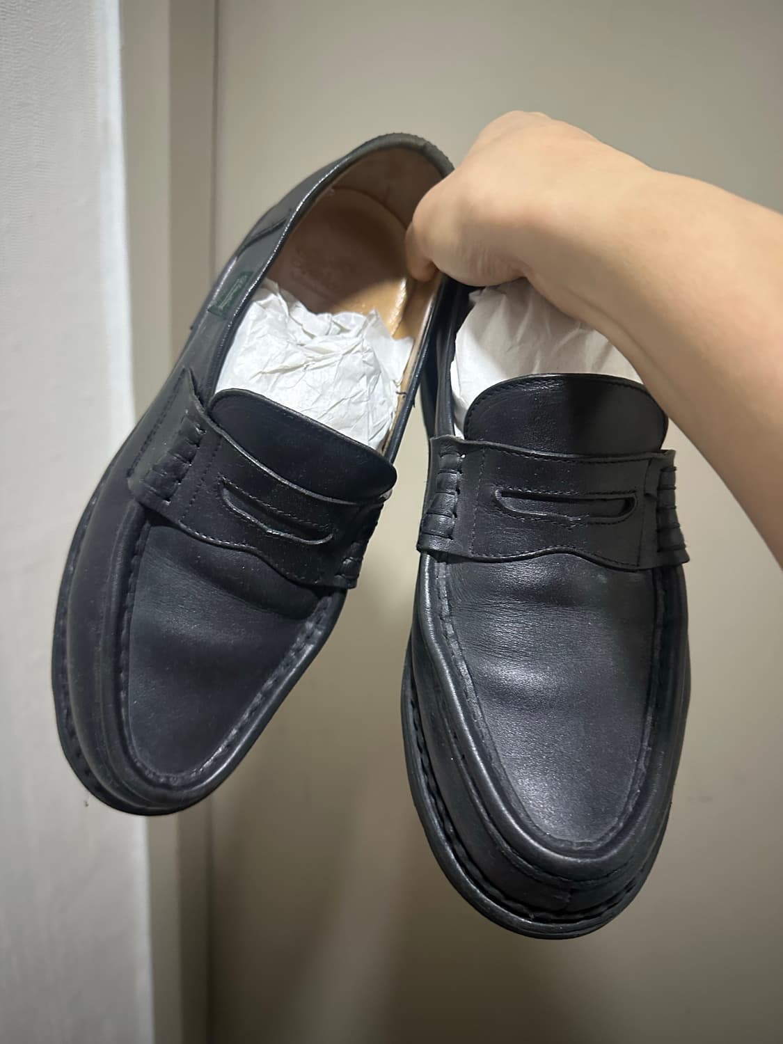 6.5) 파라부트 레임스 블랙 팝니다 상품이미지1