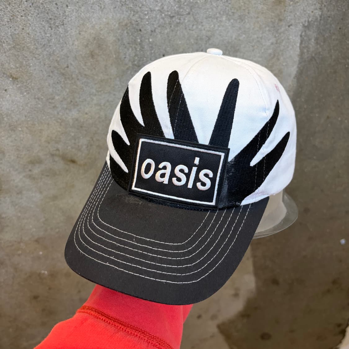 90s USA 빈티지 리복 오아시스 트러커 볼캡 야구모자 모자 상품이미지3