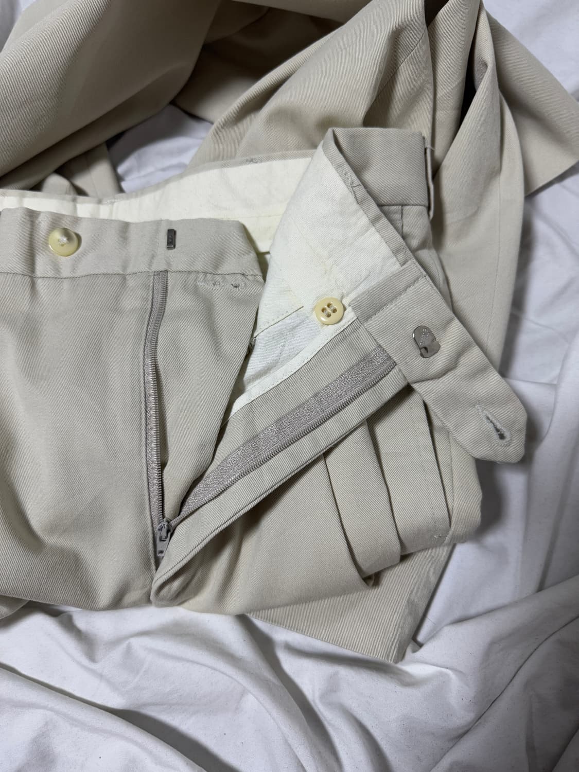 80s usa 엘엘빈 투 턱 치노 팬츠 상품이미지5