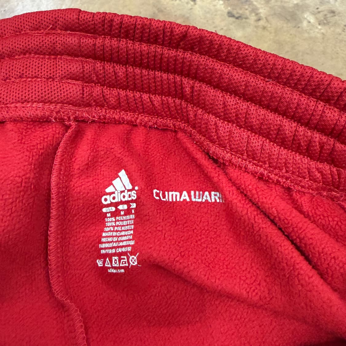 [정품/M] 아디다스 스칼렛 네브래스카 허스커스 트레이닝팬츠 b8 상품이미지4