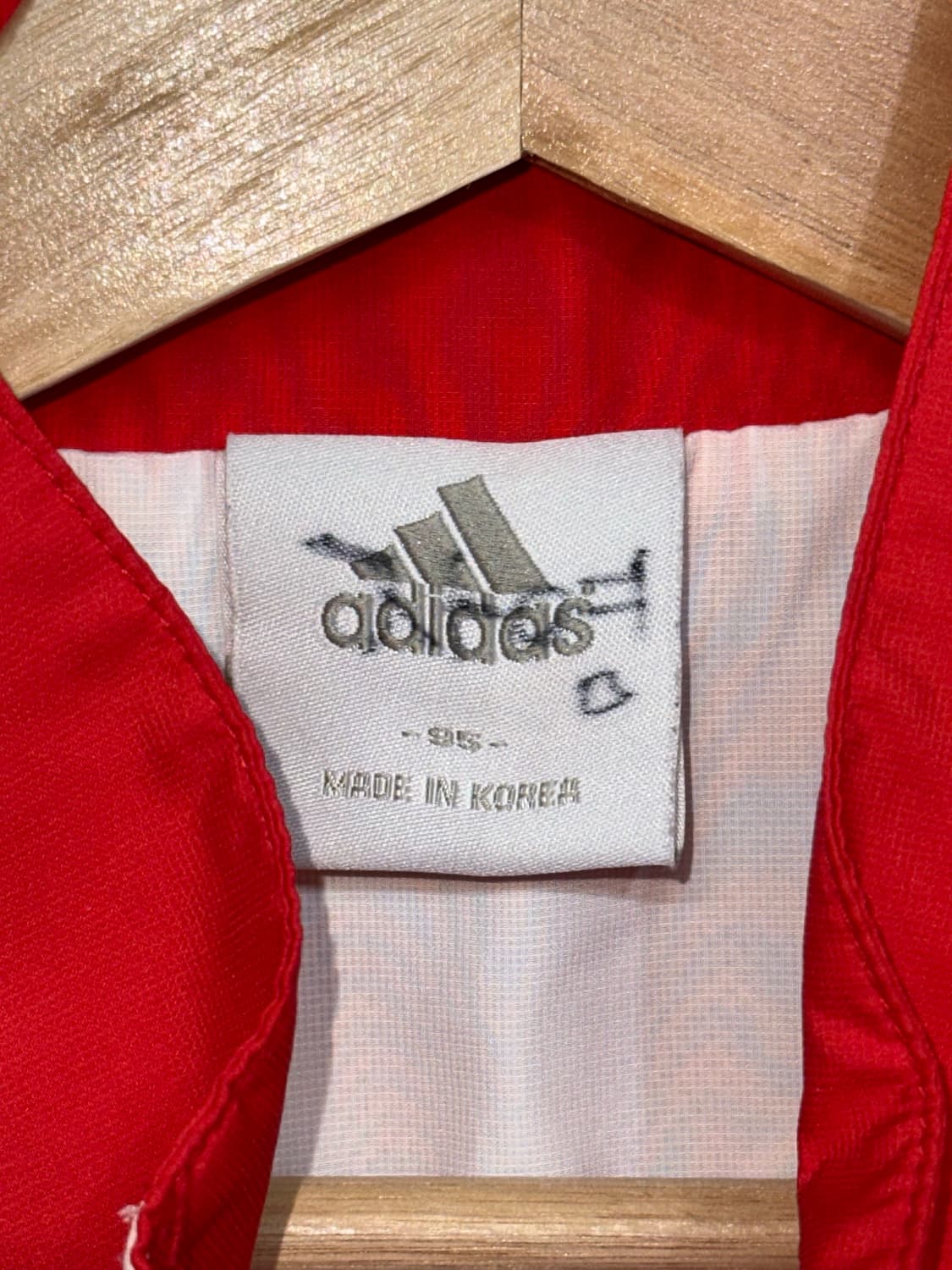 (95) 아디다스 대한민국 올림픽 국대 올드스쿨 우븐 바람막이 상품이미지4