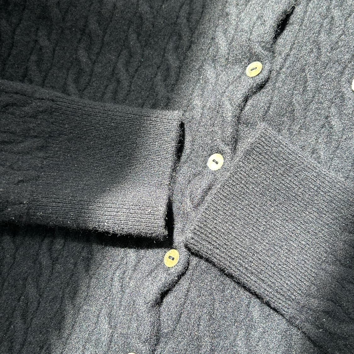 라코스테 네이비 케이블 가디건 상품이미지4