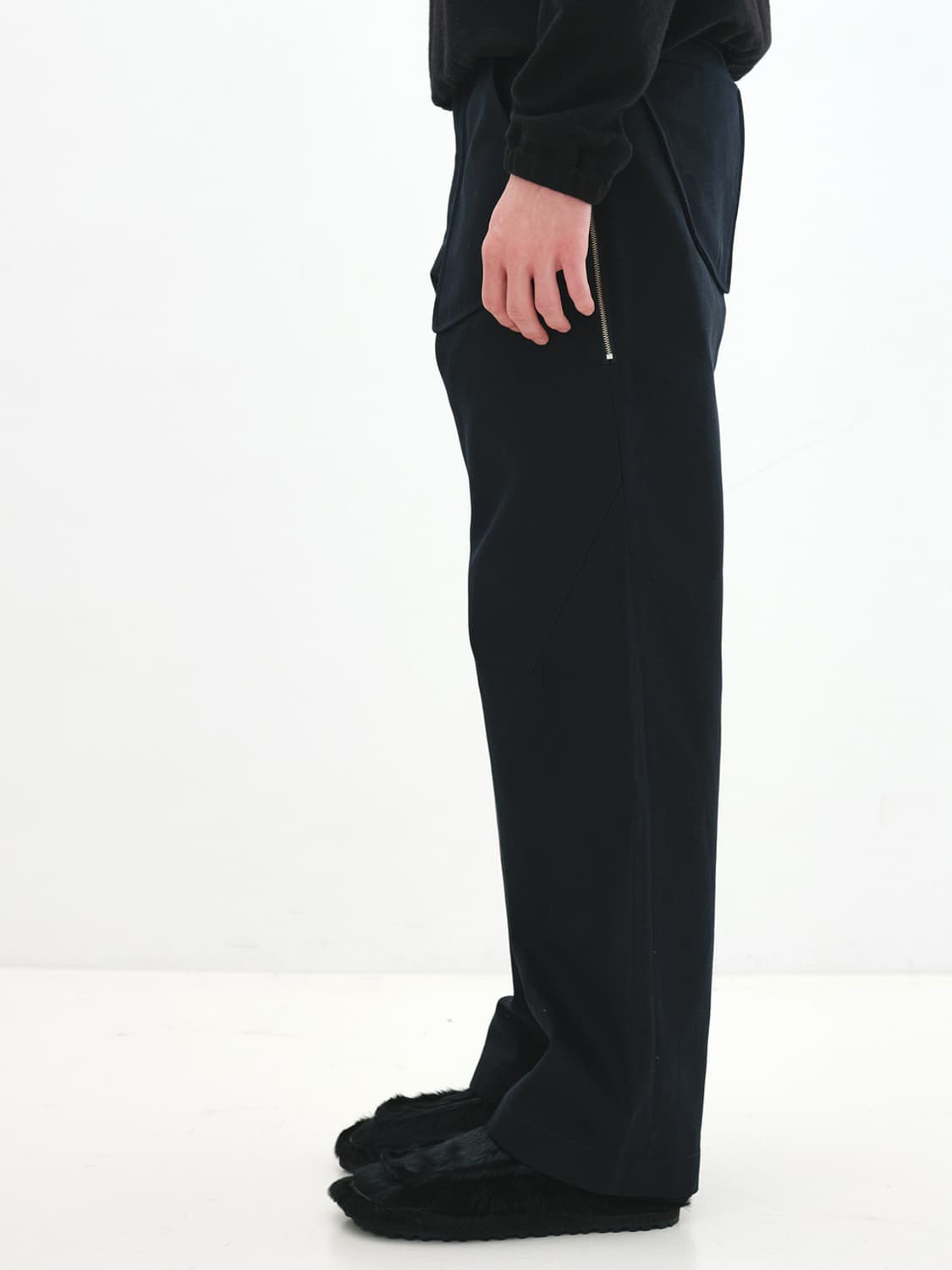 aieul fipp 트라우저 네이비 상품이미지4