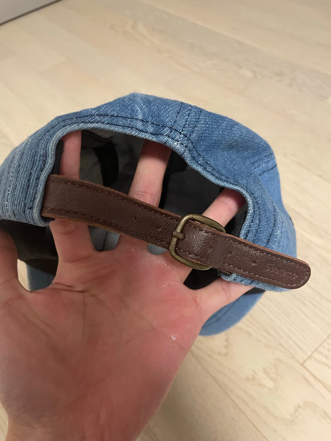 슈프림 데님 캠프캡 상품이미지3