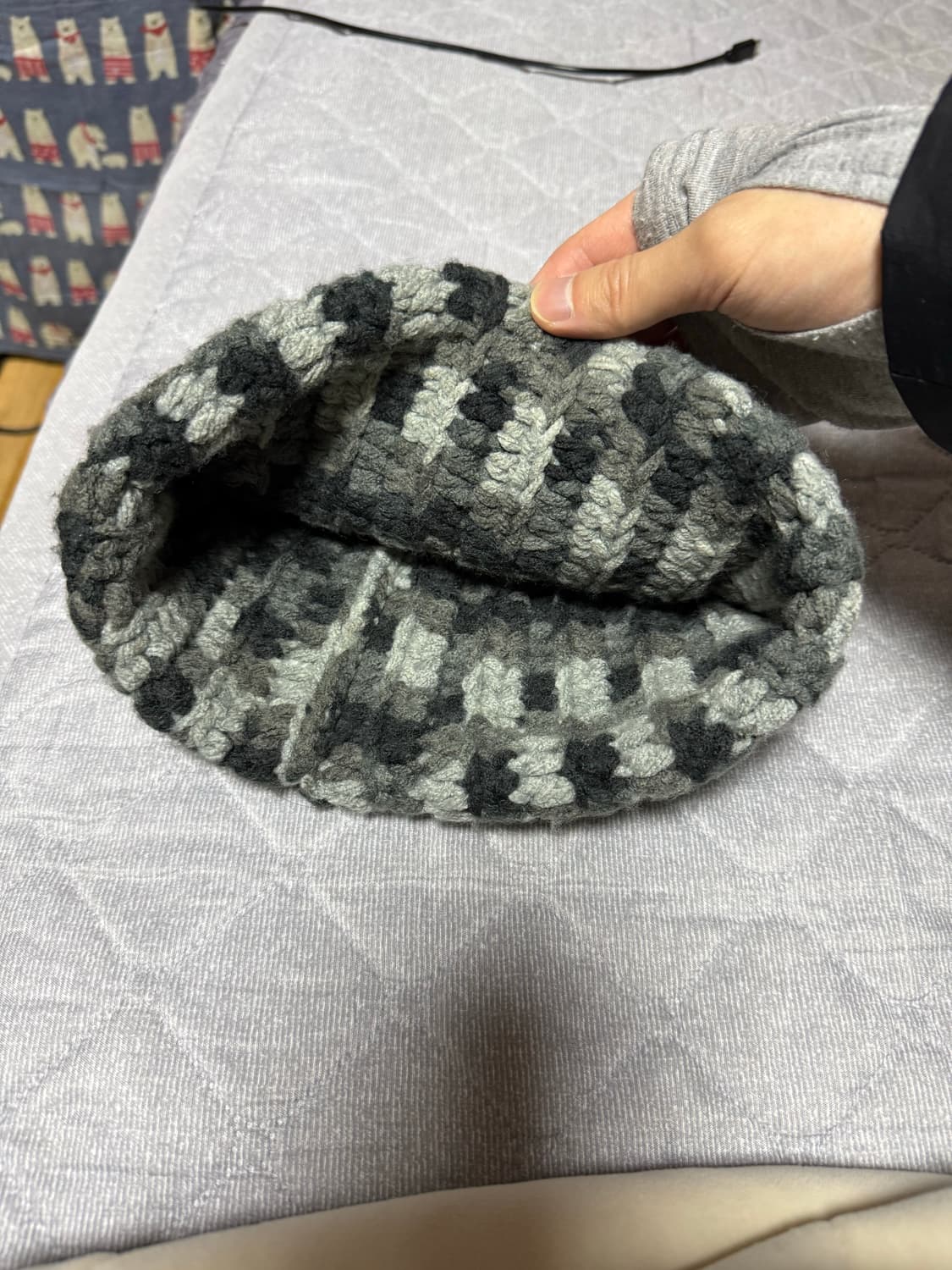 슈프림 크로쉐 비니 상품이미지2