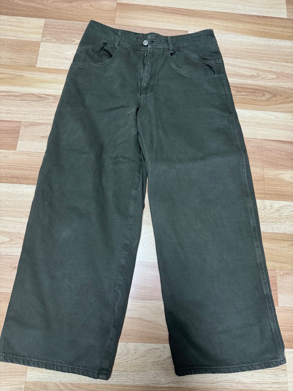 자라 나누시카 와이드 레그 진 40 상품이미지4