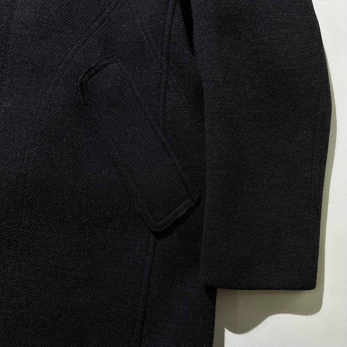 Time 타임 후드 싱글 집업 코트 상품이미지6