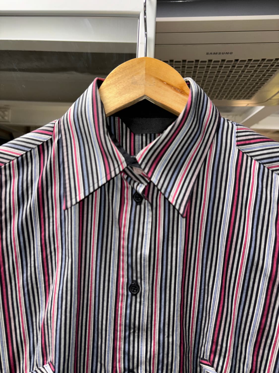 폴스미스 블랙 슬리브리스 셔츠 상품이미지3